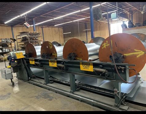 sheet metal coil line for sale|used engel cut to length coils.